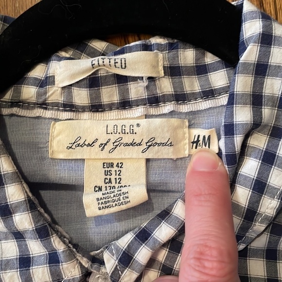 H&M Label of Graded Goods button down shirt - Picture 5 of 6